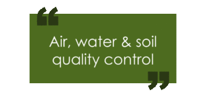 air water soil Education, publicity, promotion