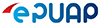 Logo Elektroniczna Platforma Usług Administracji Publicznej link do strony