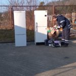 Zbiórka elektorodpadów na terenie Przedszkola w Bolszewie